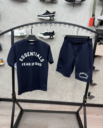 Essentials Fear Of God Zomerset Donkerblauw