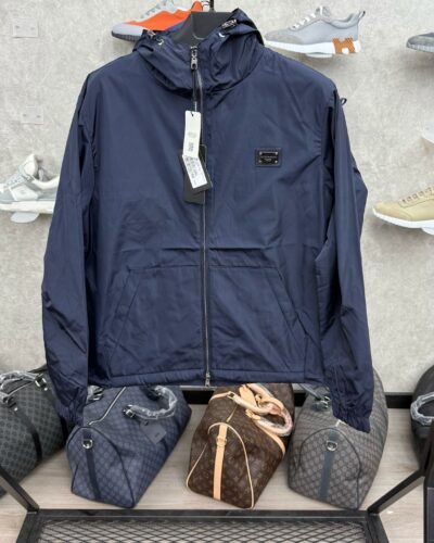 Dolce Gabbana Zomerjasje Donkerblauw Capuchon
