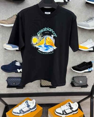 Casablanca For Sun Black T-Shirt