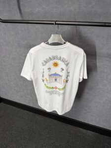 Casablanca Wit T-Shirt Kasteel - Afbeelding 2