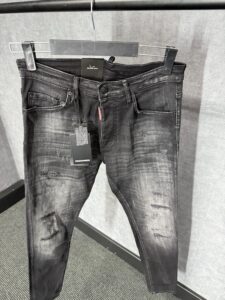 Dsquared2 Black Jeans Beige Label - Afbeelding 2