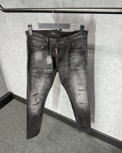 Dsquared2 Black Jeans Beige Label