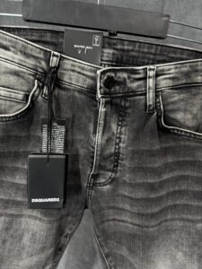 Dsquared2 Grey Jeans D2 Black Label - Afbeelding 2