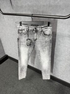 Docle & Gabbana Grey Jeans Big Logo