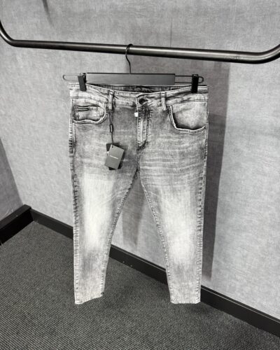 Docle & Gabbana Grey Jeans Big Logo