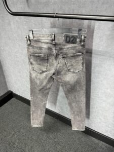 Dsquared2 Grey Jeans D2 Black Label - Afbeelding 3