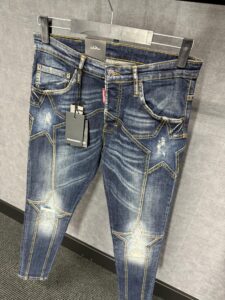 Dsquared2 Blue Star Jeans Glimmende Label - Afbeelding 2
