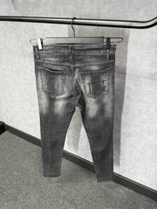 Docle & Gabbana Black Jeans Big Logo - Afbeelding 3