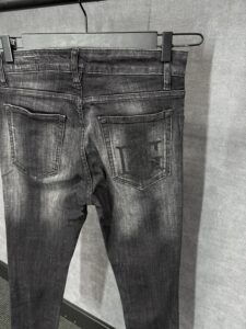 Docle & Gabbana Black Jeans Big Logo - Afbeelding 4