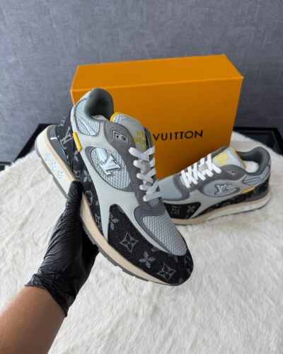 Louis Vuitton Run Away Sneakers Grey Yellow