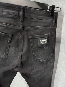 Docle & Gabbana Black Jeans Black Plakaat - Afbeelding 3