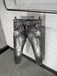 Dsquared2 Black Star Jeans Glimmende Label
