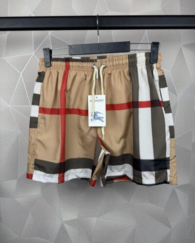 Burberry Beige Denim Men's Swim Shorts