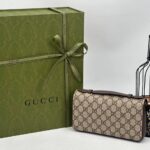 Gucci Gg Beige Supreme Long Leather Wallet