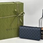 Louis Vuitton Blue Messenger Handbag