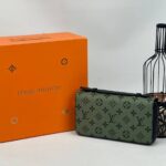 Louis Vuitton Green Unisex Trio Messenger Bag