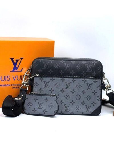 Louis Vuitton Stylish Black City Keepall Sling Bag
