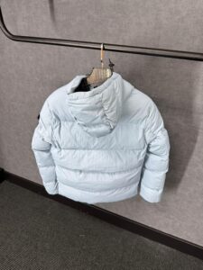 Stone Island Lichtblauw Winterjas - Afbeelding 3