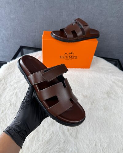 Hermes Chypre Brown Sandal
