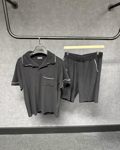 Moncler Black White Lining Summer Set