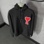 Ami Black Hoody High Quality