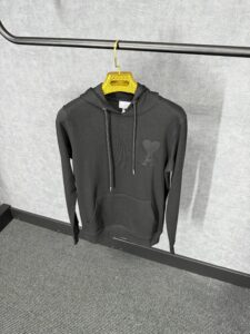 Ami Black on Black Hoody