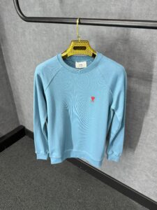Ami Light Blue Sweater