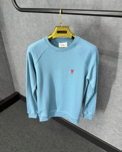 Ami Light Blue Sweater