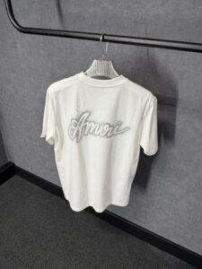 Amiri White T-Shirt Logo - Afbeelding 2