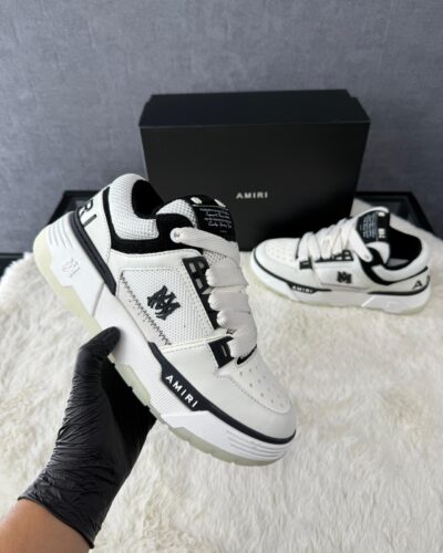Amiri Sneakers White / Black (Black Logo)