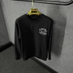 Amiri Black Sweater Logo