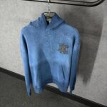 Amiri Blue Hoody High Quality