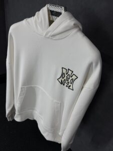 Amiri White Hoody High Quality - Afbeelding 2