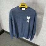 Ami Blue Sweater Wol