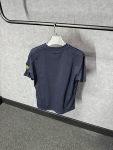 Stone Island Blue Arm Badge Logo T-Shirt - Afbeelding 2