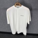 Balenciaga White T-Shirt Black Text
