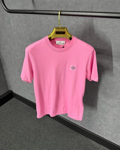 Stone Island Ghost Roze T-Shirt Basic