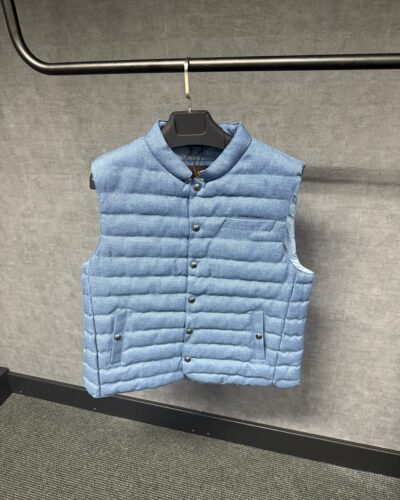 Loro Piana Blue Bodywarmer