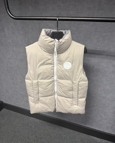Canada Goose Cream Lawrence Puffer Vest