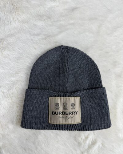 Burberry Muts Donkergrijs