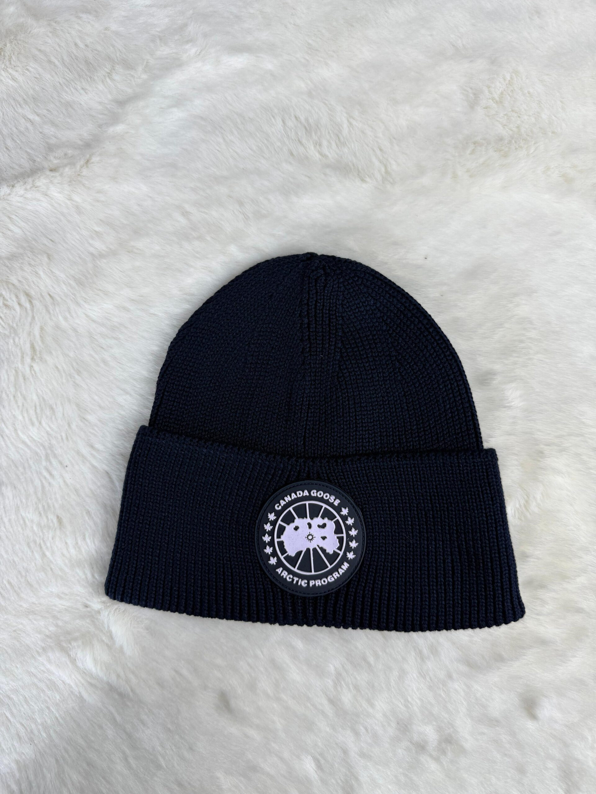 Canada Goose Muts Donkerblauw Black Label - Afbeelding 1