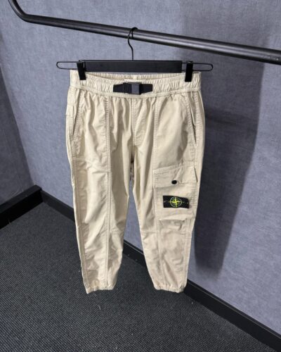 Stone Island Cargo Broek Beige