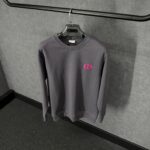 Christian Dior CD Sweater Grey, Purple Logo