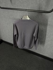 Christian Dior CD Sweater Grey, Purple Logo - Afbeelding 2