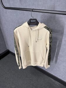 Christian Dior Beige Hoody CD Oblique