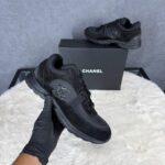 Chanel Sneakers Black on Black