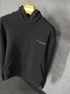 Christian Dior Black Hoody High Quality - Afbeelding 2