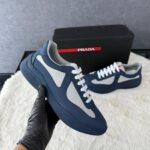 Prada Cups Donker Blauw Mat