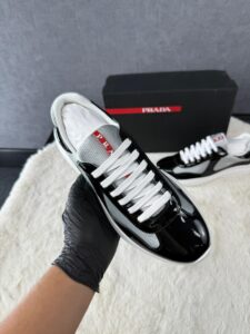 Prada Cups Black / White Glimmend - Afbeelding 3