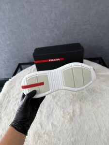 Prada Cups Black / White Glimmend - Afbeelding 5